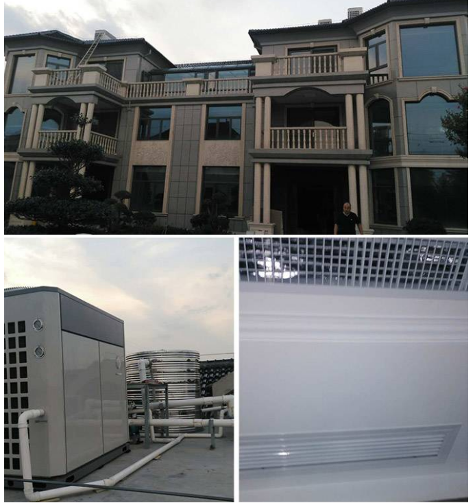 給別墅供暖，土豪們都選擇空氣能熱泵！