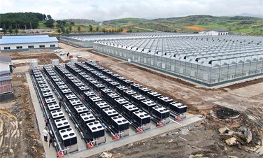 助力綠色農(nóng)業(yè)發(fā)展!貴州3萬(wàn)平蔬菜大棚建設(shè)碧淶空氣能采暖工程